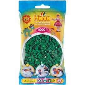 Hama® Bügelperlen Perlen, grün 1.000 Stück.
