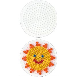 Hama® Bügelperlen Midi - Stiftplatte kleiner Kreis.