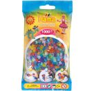 Hama® Bügelperlen Midi - Transparent Glitter Mix 1000 Perlen.