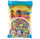 Hama® Bügelperlen Midi - Pastell Mix 3000 Perlen (6 Farben).