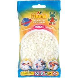 Hama® Bügelperlen Perlen, leuchtgrün, 1.000 Stück.
