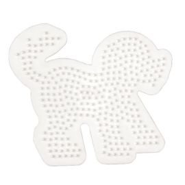 Hama® Bügelperlen Midi - Stiftplatte Hund.