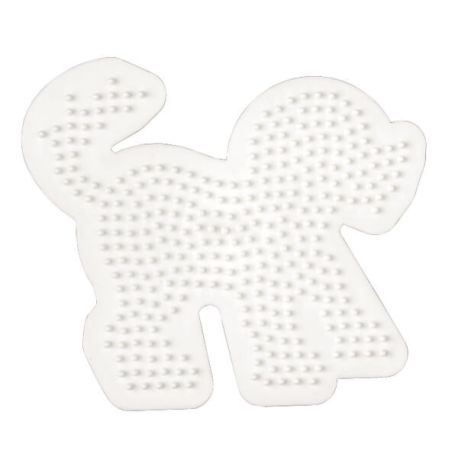 Hama® Bügelperlen Midi - Stiftplatte Hund.