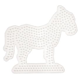 Hama® Bügelperlen Midi - Stiftplatte Pferd.