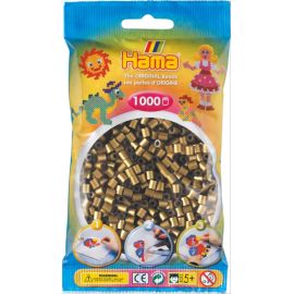 Hama® Bügelperlen Midi - Bronze 1000 Perlen.