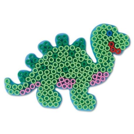 Hama® Bügelperlen Maxi Stiftplatte Dinosaurier.