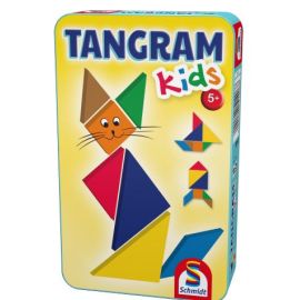 Schmidt Spiele Tangram Kids Bring-Mich-Mit-Spiel in der Metalldose