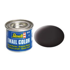 teerschwarz, matt 14 ml-Dose, Revell Modellbau-Farbe auf Kunstharzbasis
