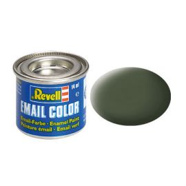 bronzegrün, matt RAL 6031 14 ml-Dose, Revell Modellbau-Farbe auf Kunstharzbasis