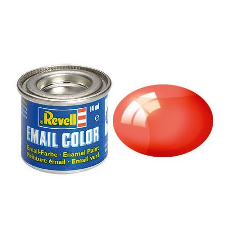 rot, klar 14ml Dose, Revell Modellbau-Farbe auf Kunstharzbasis