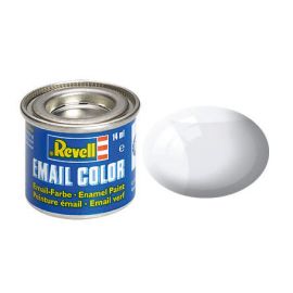 farblos, glänzend 14 ml-Dose, Revell Modellbau-Farbe auf Kunstharzbasis