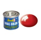 feuerrot, glänzend RAL 3000 14 ml-Dose, Revell Modellbau-Farbe auf Kunstharzbasis
