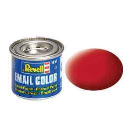 karminrot, matt RAL 3002 14 ml-Dose, Revell Modellbau-Farbe auf Kunstharzbasis