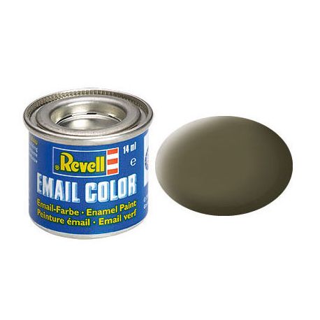 nato-oliv, matt RAL 7013 14 ml-Dose, Revell Modellbau-Farbe auf Kunstharzbasis