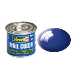 ultramarinblau, glänzend RAL 5002 14 ml-Dose, Revell Modellbau-Farbe auf Kunstharzbasis