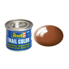 lehmbraun, glänzend RAL 8003 14 ml-Dose, Revell Modellbau-Farbe auf Kunstharzbasis