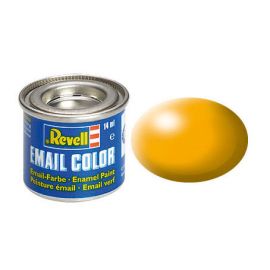 lufthansa-gelb, seidenmatt RAL 1028 14 ml-Dose, Revell Modellbau-Farbe auf Kunstharzbasis