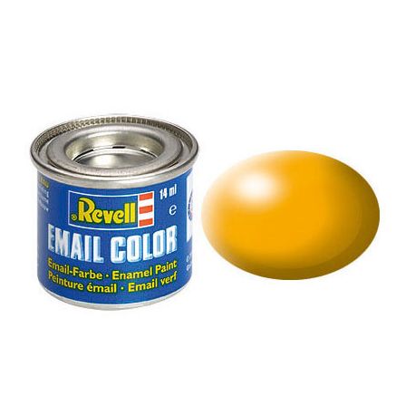 lufthansa-gelb, seidenmatt RAL 1028 14 ml-Dose, Revell Modellbau-Farbe auf Kunstharzbasis