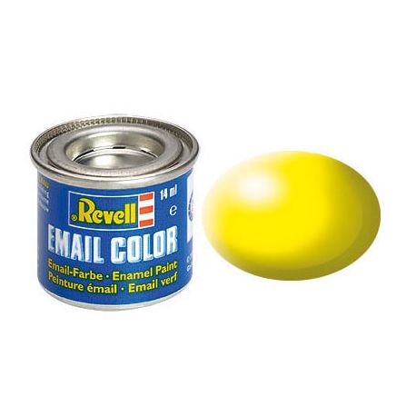 leuchtgelb, seidenmatt RAL 1026 14 ml-Dose, Revell Modellbau-Farbe auf Kunstharzbasis