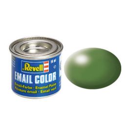 farngrün, seidenmatt RAL 6025 14 ml-Dose, Revell Modellbau-Farbe auf Kunstharzbasis