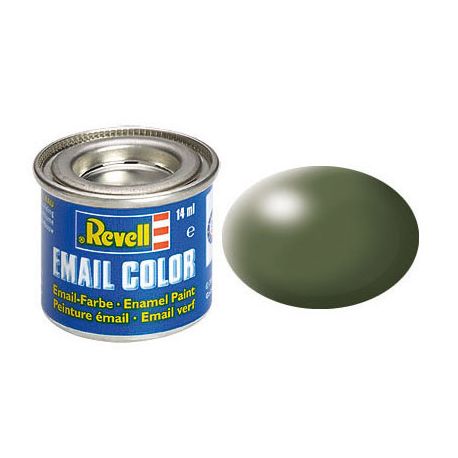 olivgrün, seidenmatt RAL 6003 14 ml-Dose, Revell Modellbau-Farbe auf Kunstharzbasis