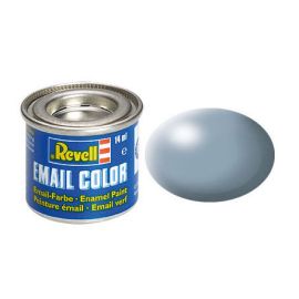 grau, seidenmatt RAL 7001 14 ml-Dose, Revell Modellbau-Farbe auf Kunstharzbasis