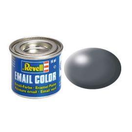 dunkelgrau, seidenmatt RAL 7012 14 ml-Dose, Revell Modellbau-Farbe auf Kunstharzbasis