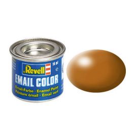 holzbraun, seidenmatt RAL 8001 14 ml-Dose, Revell Modellbau-Farbe auf Kunstharzbasis
