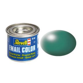 patinagrün, seidenmatt RAL 6000 14 ml-Dose, Revell Modellbau-Farbe auf Kunstharzbasis