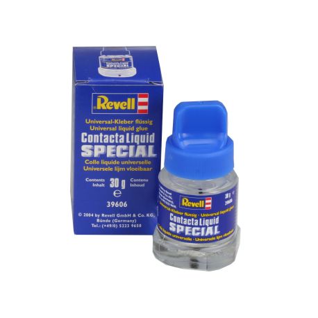 Contacta Liquid Special, Leim (Flasche 30 g), Revell Spezialkleber für Chromteile