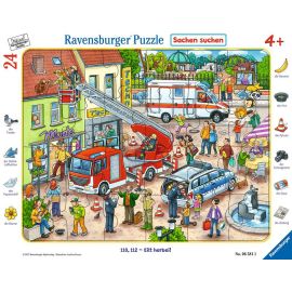 Ravensburger 6581 Puzzle 110, 112 - Eilt herbei! 24 Teile