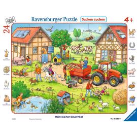 Ravensburger 6582 Puzzle Mein kleiner Bauernhof 24 Teile