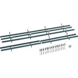 H0 Leitplanken, 32 Begrenzungspfähle, 1600  mm