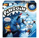 Ravensburger 21325 - Plitsch Platsch Pinguin - großer Spielspaß mit Geschicklichkeitsfaktor für Kinder und Erwachsene