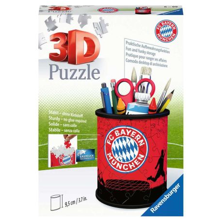 Ravensburger 11215 Puzzle Utensilo - FC Bayern München 3D 54 Teile