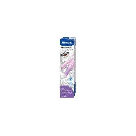 Pelikan Pelikano® structure Füller für Rechtshänder, Pink, Feder M, Faltschachtel