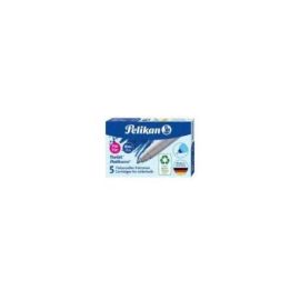 Pelikan Twist® eco Tintenroller-Patronen für Pelikano®  Twist® , Blau, 5 Stück, Faltschachtel
