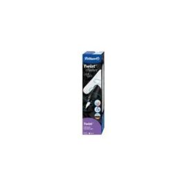 Pelikan Twist® structure Füller für Rechts- und Linkshänder, White, Feder M, Faltschachtel