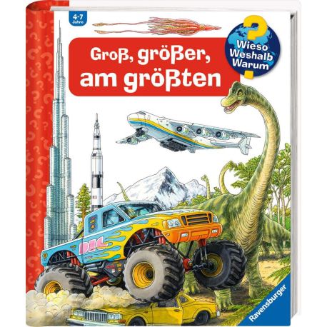 Wieso? Weshalb? Warum?: Groß, größer, am größten (Riesenbuch)
