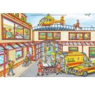 Schmidt Spiele Kinderpuzzle Feuerwehr und Polizei, 3x24 Teile