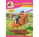 Sticker-Malbuch. Pferde