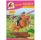 Sticker-Malbuch. Pferde