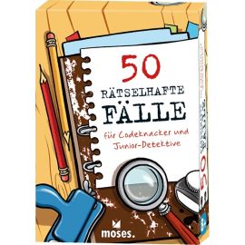 50 rätselhafte Fälle für Codeknacker und Junior-Detektive