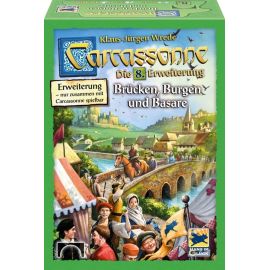 Schmidt Spiele Hans im Glück Carcassonne 8. Erweiterung Brücken, Burge u. Basare