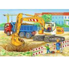 Ravensburger 7616 Puzzle Baustelle und Bauernhof 2 X 12 Teile