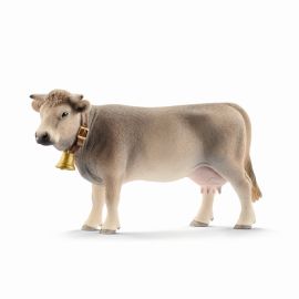 schleich® Farm World Bauernhoftiere - 13874 Braunvieh Kuh, ab 3 Jahre