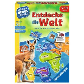 Ravensburger 24990 - Entdecke die Welt - Spielen und Lernen für Kinder, Lernspiel für Kinder von 5-10 Jahren, Spielend