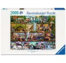Ravensburger 16652 Puzzle Aimee Stewart: Großartige Tierwelt 2000 Teile