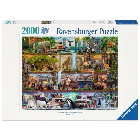 Ravensburger 16652 Puzzle Aimee Stewart: Großartige Tierwelt 2000 Teile
