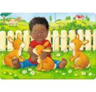 Ravensburger 04535 ministeps® Puzzle: Mein allererstes Puzzle: Streichelzoo 2 3 4 Teile